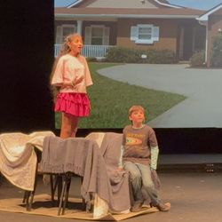 Stage Presence - Our students Niveda and Azzy playing Catie and Aaron in Mean Girls Jr.!