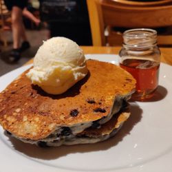 Emma's Country Kitchen - A side of blueberry pancakes