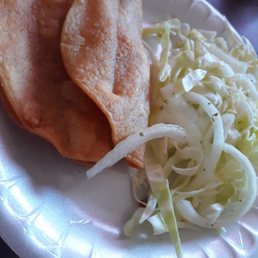 Hard Shell Potato Tacos