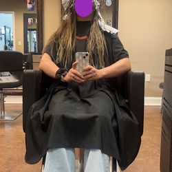 Salon DiGian - The perfectly placed foils that made me into the Taj Mahal