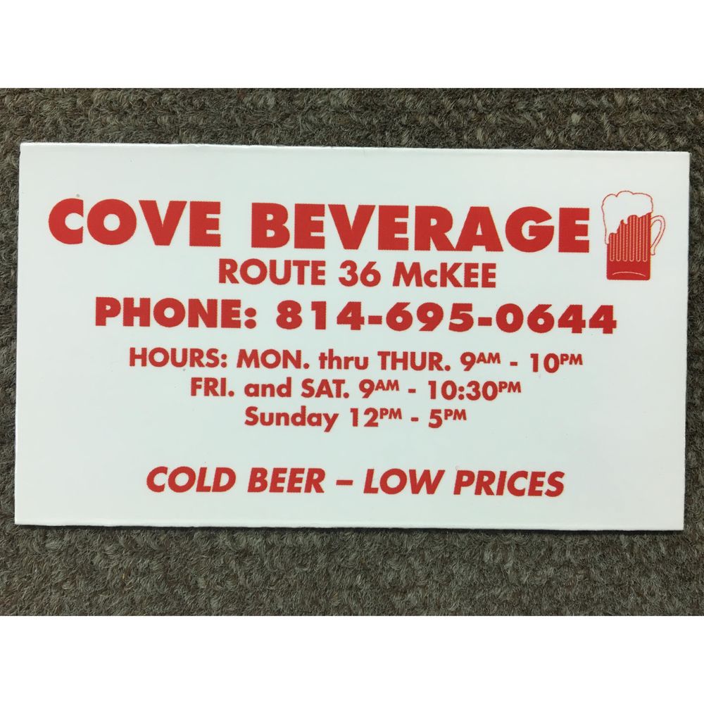 Social spots from Cove Beverage