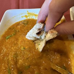 LENTILS TARKA DAAL and GARLIC NAAN