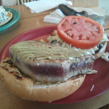 Coconuts Fish Cafe - Ahi burger - Seafood Near Me - Kihei, Hawaii