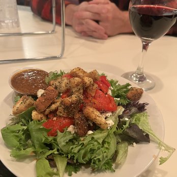 Harry's Pizza - a plate of salad and a glass of wine - Pizza Near Me - Canonsburg, Pennsylvania Harry's Pizza - a plate of salad and a glass of wine - Pizza Near Me - Canonsburg, Pennsylvania