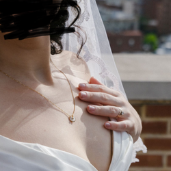 The White Gown - Right strap