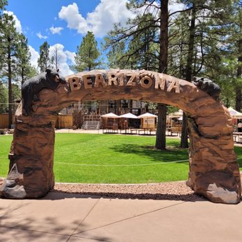 Bearizona - Bearizona sign. Beautiful day! - Zoos Near Me - Williams, Arizona Bearizona - Bearizona sign. Beautiful day! - Zoos Near Me - Williams, Arizona