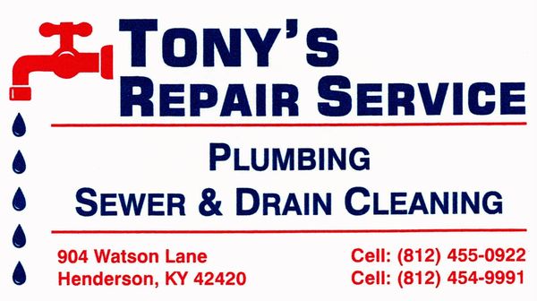 Tony's Repair Service Logo