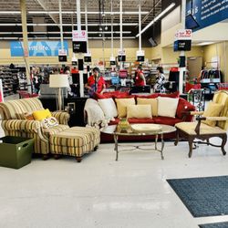 Value Village - Here is is a great example of mixing styles ( again o.k. ) but keep those colors consistent using different tones.