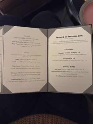 Menu photo 2 Madera Menlo Park, CA Menu photo 2 Madera Menlo Park, CA