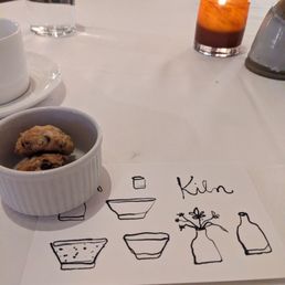 Cutest postcard and complimentary cookies Cutest postcard and complimentary cookies