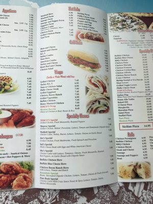 Menu photo 4 Tosco's Pizzeria Pine Bush, NY