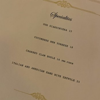 Torrisi - The Zeppole on the menu - Italian Near Me - New York, New York Torrisi - The Zeppole on the menu - Italian Near Me - New York, New York