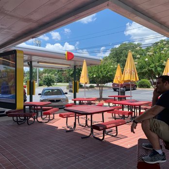 Sonic Drive-In - Outside seating - Burgers Near Me - Harrisburg, North Carolina Sonic Drive-In - Outside seating - Burgers Near Me - Harrisburg, North Carolina