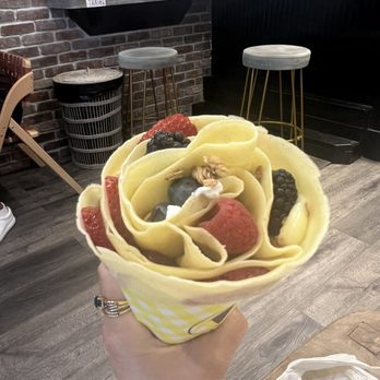 Crepe Master - Berries Parfait - Gluten-Free Near Me - New York, New York Crepe Master - Berries Parfait - Gluten-Free Near Me - New York, New York