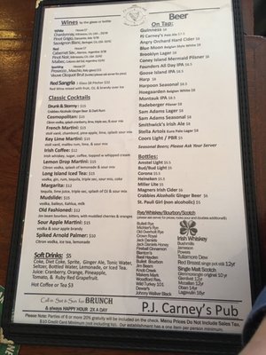 Menu photo 6 PJ Carneys New York, NY Menu photo 6 PJ Carneys New York, NY
