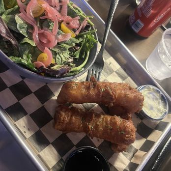 Skol Brewing - Fish sticks and side salad - Brewpubs Near Me - Atlanta, Georgia Skol Brewing - Fish sticks and side salad - Brewpubs Near Me - Atlanta, Georgia