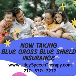 UTLEY Speech Therapy - BCBS Insurance accepted!
