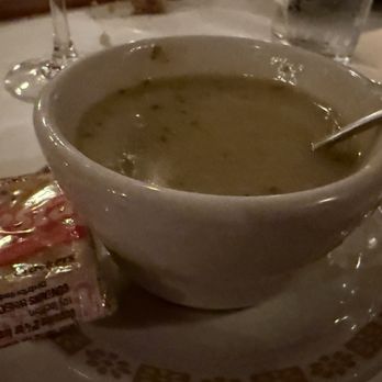 Log Cabin Steakhouse - Cream of broccoli soup - Seafood Near Me - Galena, Illinois Log Cabin Steakhouse - Cream of broccoli soup - Seafood Near Me - Galena, Illinois