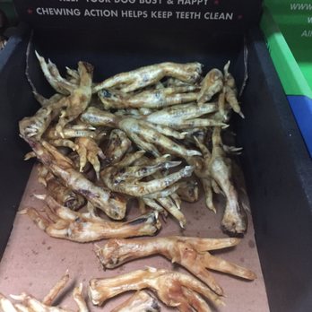Olsen's Grain - But with all the choices my dogs love the scariest looking ones, the chicken feet! - Pet Stores Near Me - Flagstaff, Arizona Olsen's Grain - But with all the choices my dogs love the scariest looking ones, the chicken feet! - Pet Stores Near Me - Flagstaff, Arizona