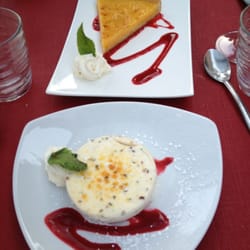 La Treille - Nugget icecream & lemon tart
