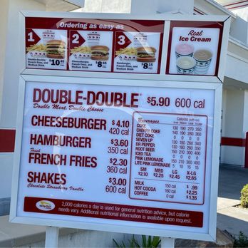 In-N-Out Burger - Menu - Burgers Near Me - Stanton, California