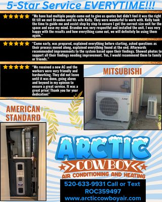 Arctic Cowboy Air Conditioning and Heating on Yelp