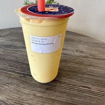 Taste Tea - Mango green tea slush. Yum! - Tea Rooms Near Me - Arbutus, Maryland Taste Tea - Mango green tea slush. Yum! - Tea Rooms Near Me - Arbutus, Maryland