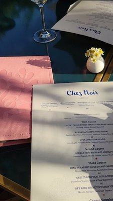 Menu photo 8 Chez Noir Carmel, CA Menu photo 8 Chez Noir Carmel, CA