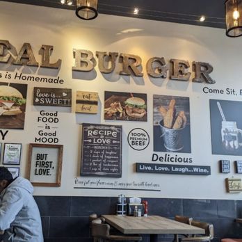 Real Burger - Modern interior - Burgers Near Me - Waterdown, Ontario Real Burger - Modern interior - Burgers Near Me - Waterdown, Ontario