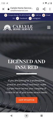 Carlyle Home Service Logo