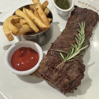 Narbona Coconut Grove - Skirt steak and fries - Wine Bars Near Me - Miami, Florida Narbona Coconut Grove - Skirt steak and fries - Wine Bars Near Me - Miami, Florida