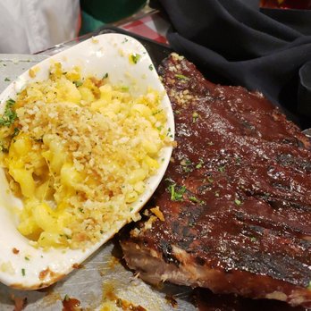 Heroes - Full rib plate...ribs so big the fell off the plate...and the bone - American Near Me - Riverside, California Heroes - Full rib plate...ribs so big the fell off the plate...and the bone - American Near Me - Riverside, California