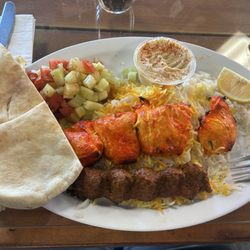 The Mediterranean Kitchen - Chicken Breast & Beef Kabob
