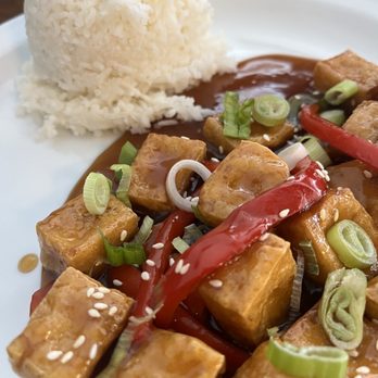 Tic Tac Thai - Orange fried tofu - Thai Near Me - Spring, Texas
