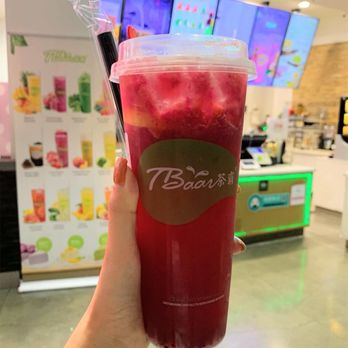 TBaar - Fresh Dragon Fruit Tea - Bubble Tea Near Me - Buena Park, California