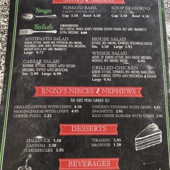 Enzo's Pizza & Grill - Menu 4 - Pizza Near Me - Panama City, Florida Enzo's Pizza & Grill - Menu 4 - Pizza Near Me - Panama City, Florida