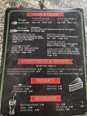 Menu photo 3 Enzo's Pizza & Grill Panama City, FL Menu photo 3 Enzo's Pizza & Grill Panama City, FL