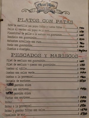 Menu photo 4 Casa Vieja Mar de Ajó, B