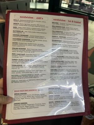 Menu photo 1 Red Scooter Deli on 6th St Paso Robles, CA