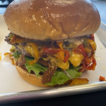Edmond's Burgers & More - Southwest Burger - American Near Me - Plano, Texas