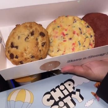Chip City - Chocolate Chip Funfetti Red velvet - Bakeries Near Me - Astoria, New York
