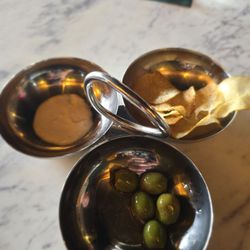 Stewart's Cocktail Club - Olives and Housemade Chips & Dip