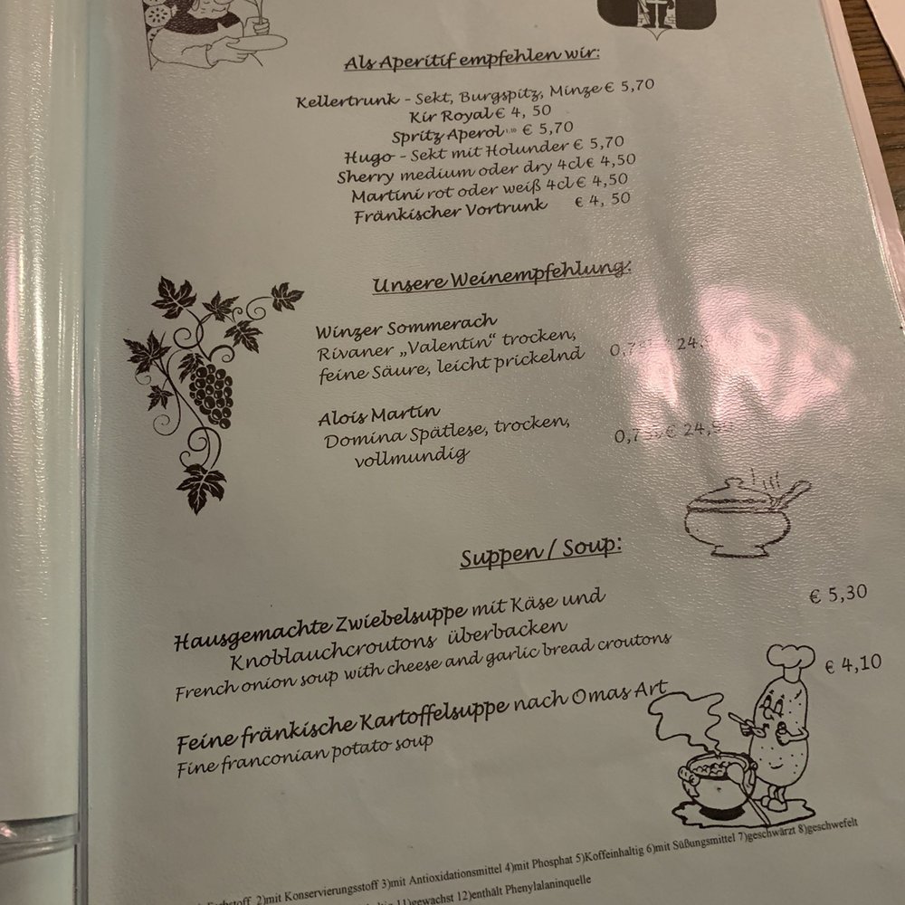 Alte Küch'n & Im Keller - Menu - International Near Me - Nuremberg, BY Alte Küch'n & Im Keller - Menu - International Near Me - Nuremberg, BY