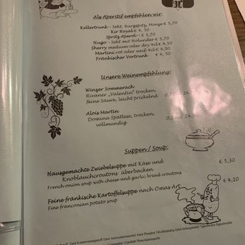 Alte Küch'n & Im Keller - Menu - International Near Me - Nuremberg, BY Alte Küch'n & Im Keller - Menu - International Near Me - Nuremberg, BY