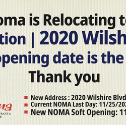 Noma - New location