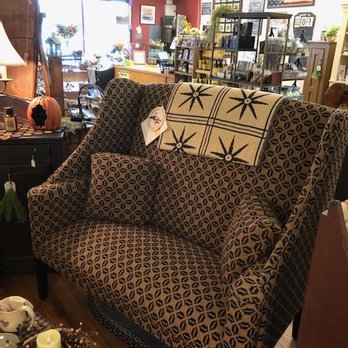 Beautiful sofa and tons of home decor