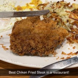 Chicken Fried Steak & Eggs