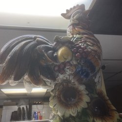 I'm not sure why this rooster is here