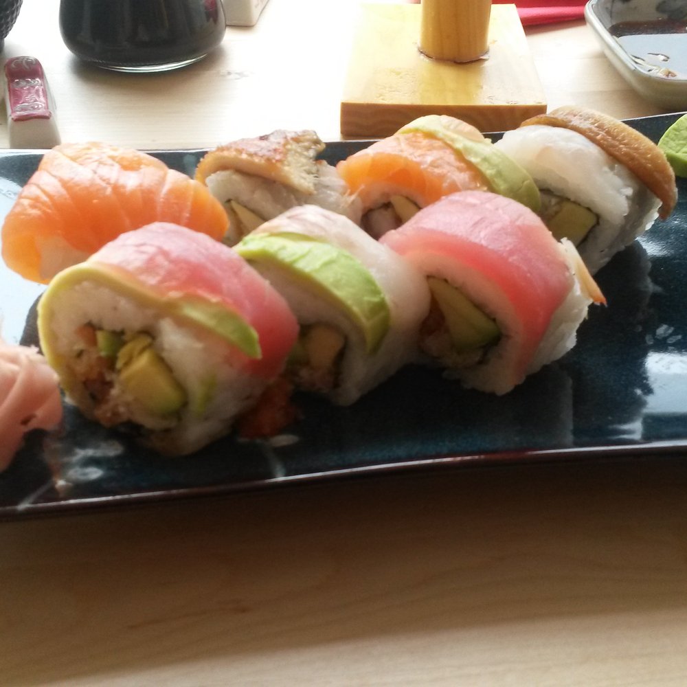 Tani Sushi - Tani Rainbow futomaki - Sushi Bars Near Me - Dublin, D Tani Sushi - Tani Rainbow futomaki - Sushi Bars Near Me - Dublin, D