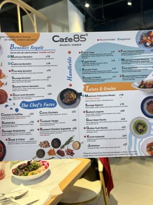 Menu photo 6 Cafe 85- Downtown Toronto, ON